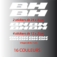 Kit Stickers Autocollants BH - STICKERS PERSO