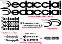 Kit Stickers Autocollants XXL Dedacciai - STICKERS PERSO