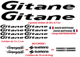 Kit Stickers Autocollants XXL Gitane - STICKERS PERSO