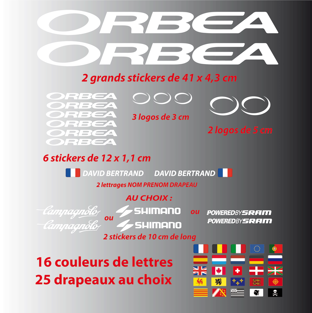 Orbea decals best sale