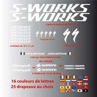 Kit Stickers Autocollants XXL S-Works - STICKERS PERSO