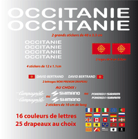 Kit Stickers XXL Occitanie - STICKERS PERSO