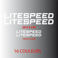 Mini kit stickers Litespeed - STICKERS PERSO