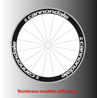 Stickers Autocollants pour 2 roues Cannondale - STICKERS PERSO