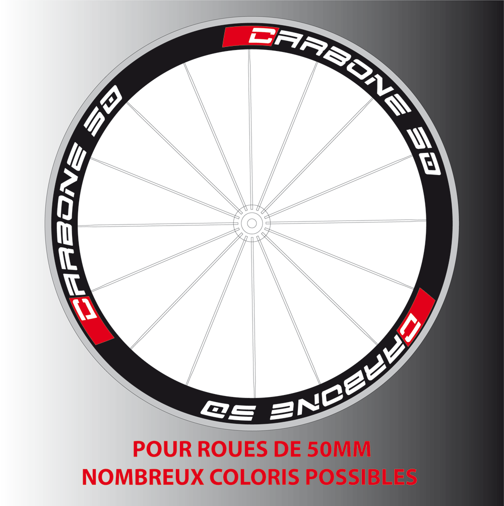 Roue carbone 38 ou 50 mm hotsell