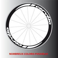 Stickers Autocollants pour 2 roues Cervélo - STICKERS PERSO