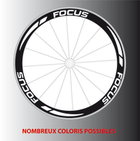 Stickers Autocollants pour 2 roues Focus - STICKERS PERSO