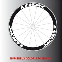 Stickers Autocollants pour 2 roues Look simple - STICKERS PERSO