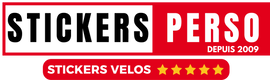 Stickers Vélo Personnalisés & Autocollants Cycle | Stickers Perso