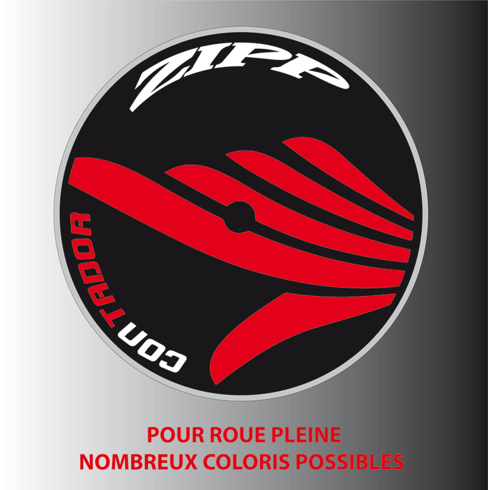 Déco roue pleine Contador