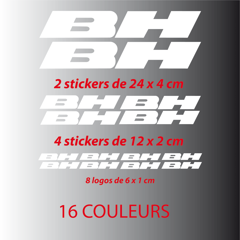 Bhen Sticker Text Kit Stickers Autocollants BH – Stickers Perso