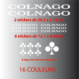 Kit Stickers Autocollants Colnago Vintage - STICKERS PERSO