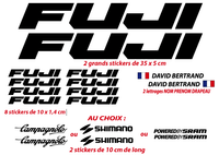Kit Stickers Autocollants XXL Fuji - STICKERS PERSO