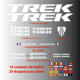 Kit Stickers Autocollants XXL New Trek - STICKERS PERSO