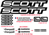 Kit Stickers Autocollants XXL Scott - STICKERS PERSO