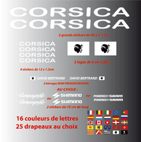 Kit Stickers XXL Corse - STICKERS PERSO