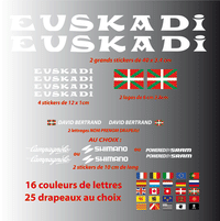 Kit Stickers XXL Euskaki - STICKERS PERSO