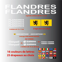 Kit Stickers XXL Flandres - STICKERS PERSO