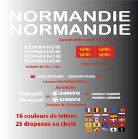 Kit Stickers XXL Normandie - STICKERS PERSO