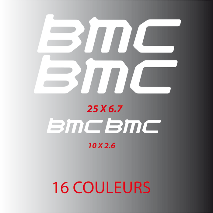 Mini kit stickers BMC