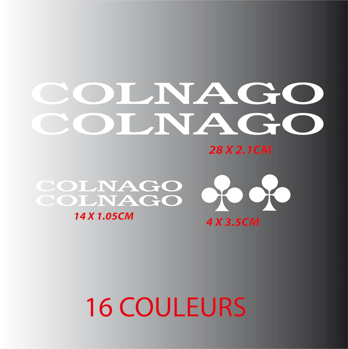 Mini kit stickers Colnago