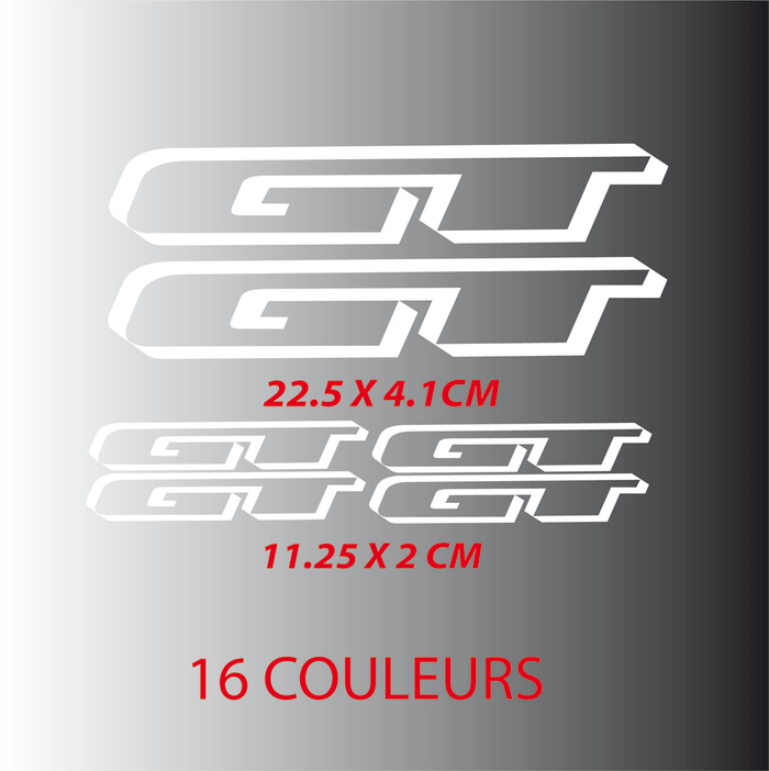 Mini kit stickers GT