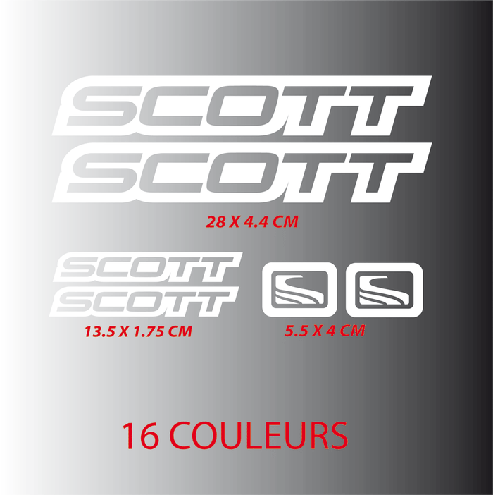 Mini kit stickers Scott