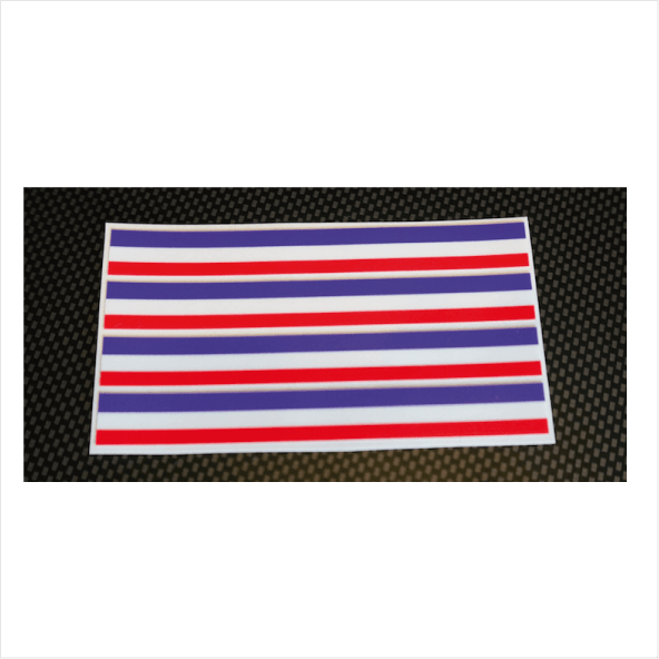 Mini liserés France - Stickers Perso