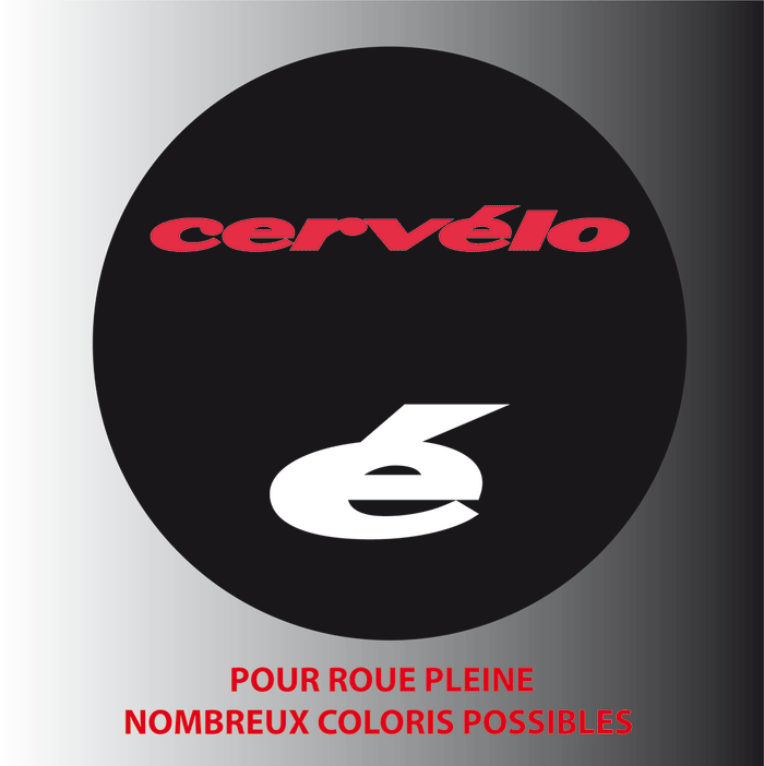 Stickers Autocollants pour 1 roues pleine Cervélo