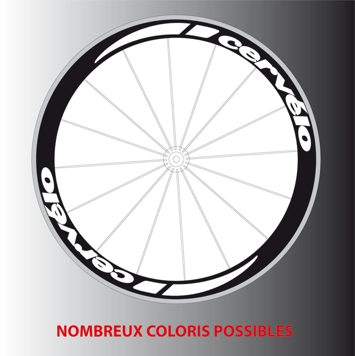 Stickers Autocollants pour 2 roues Cervélo