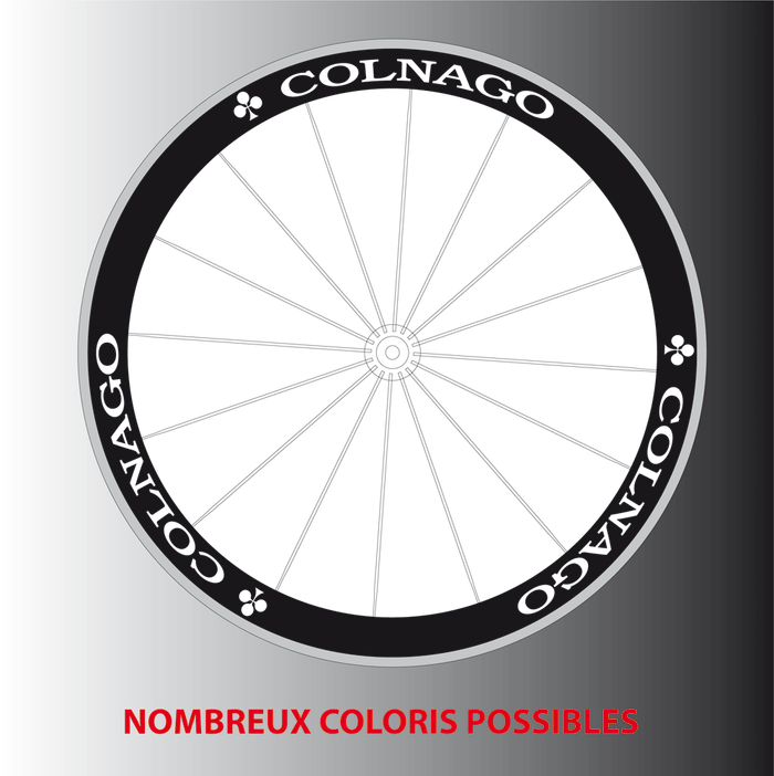 Stickers Autocollants pour 2 roues Colnago