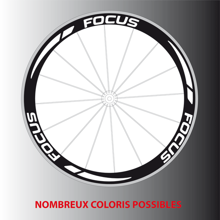 Stickers Autocollants pour 2 roues Focus