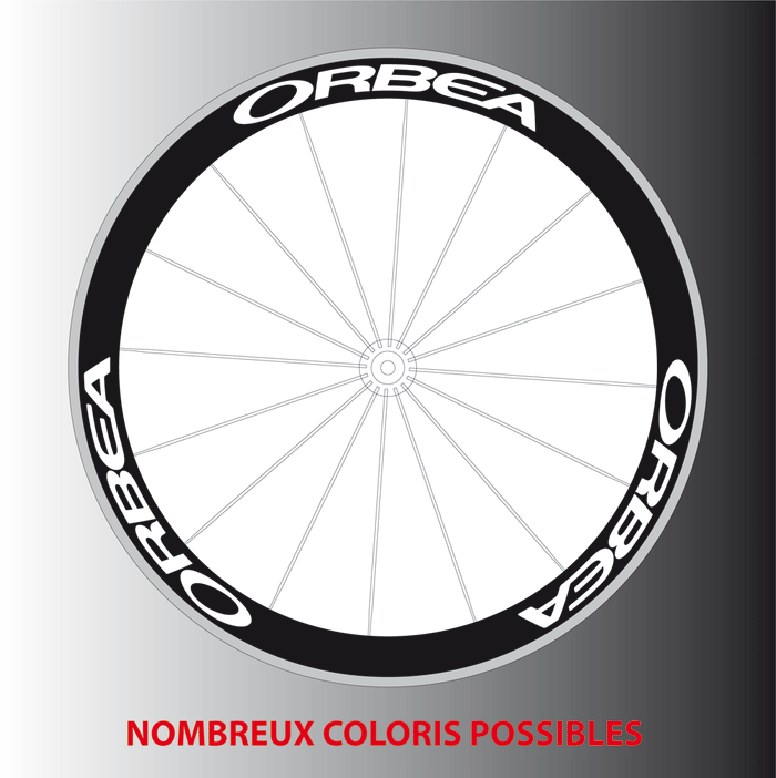 Stickers Autocollants pour 2 roues Orbéa