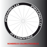 Stickers Autocollants pour 2 roues Pinarello - STICKERS PERSO