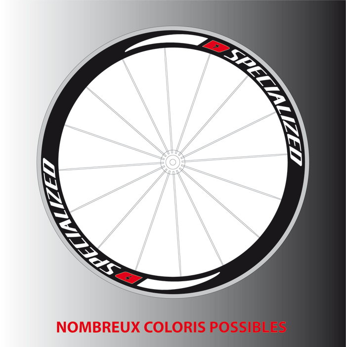 Stickers Autocollants pour 2 roues Specialized