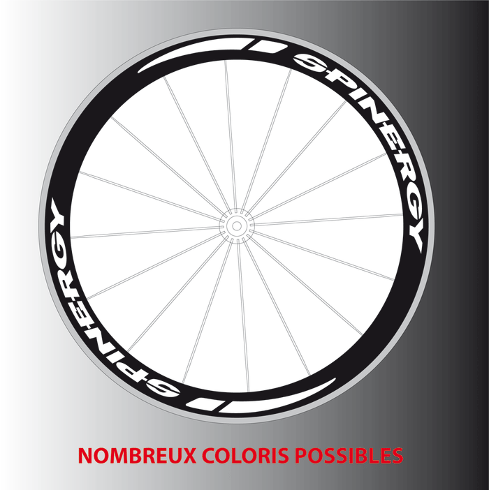 Stickers Autocollants pour 2 roues Spinergy