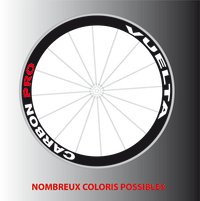 Stickers Autocollants pour 2 roues Vuelta - STICKERS PERSO